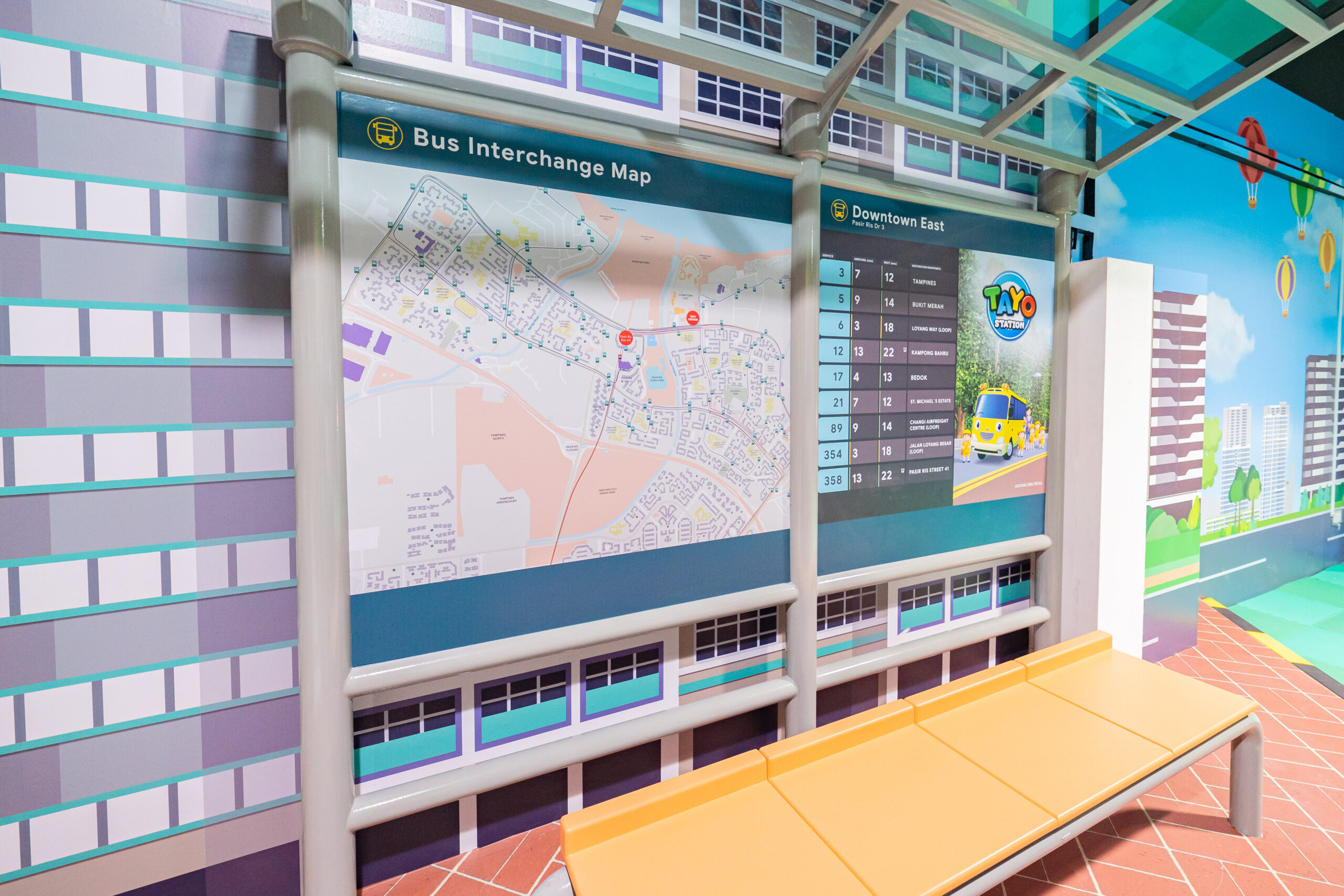 Tao Station Bus-stop. Sensory Activities for Preschoolers Singapore